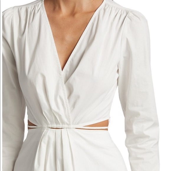 Saks Fifth Ave Cut-Out Minidress - Picture 2 of 5